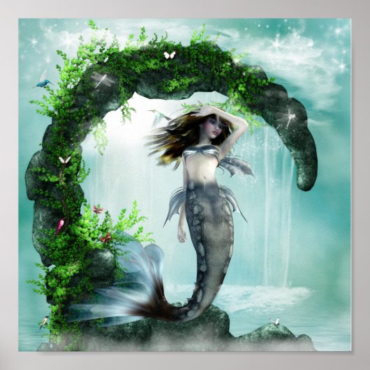 Poster Mystic Mermaid (Devant)