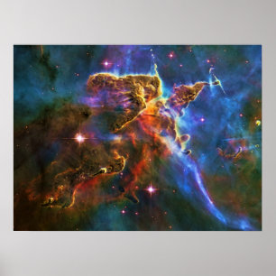 Poster Mystic Mountain en Carina Nebula - génial