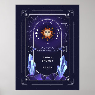 Poster Mystic Sun Event Sign