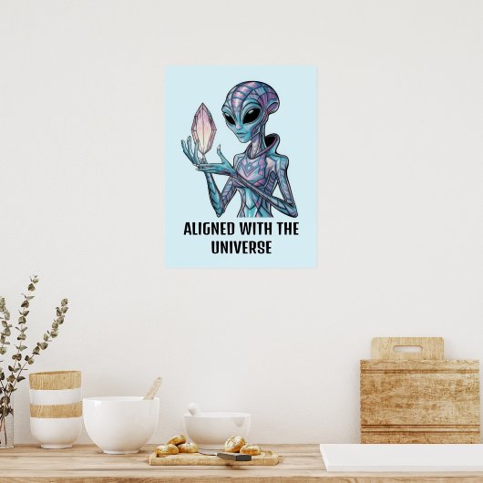 Poster Mystical Alien (Cuisine)
