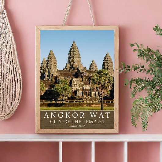 Poster Mystical Angkor Temples – Cambodia