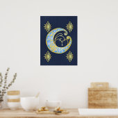 Poster Mystical Celtic Moon (Cuisine)