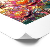 Poster "Mystical Desert Mirage - Surreal Camel Caravan" (Coin)