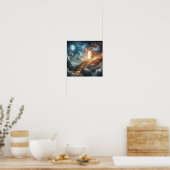 Poster Mystical Ladder to Celestial Gateway (Cuisine)