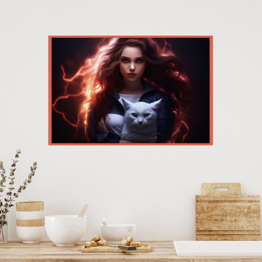 Poster Mystical Seduction (Keuken)