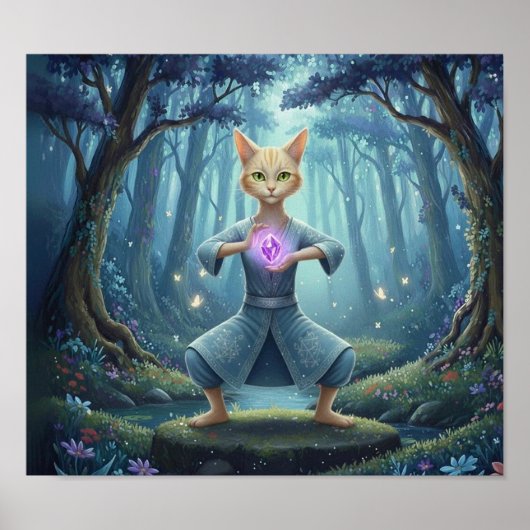 Poster MysticCrystalFlow (Devant)