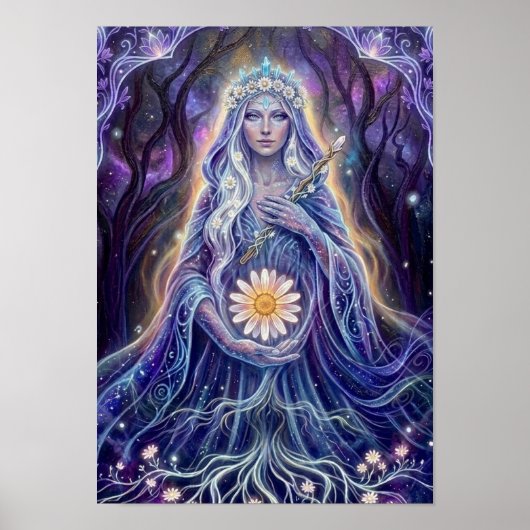 Poster MysticDaisyDéesse (Devant)