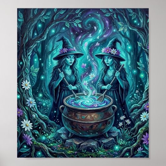 Poster MysticDaisyWitches (Devant)