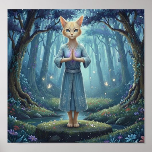 Poster MysticMoonLiteMéditation (Devant)
