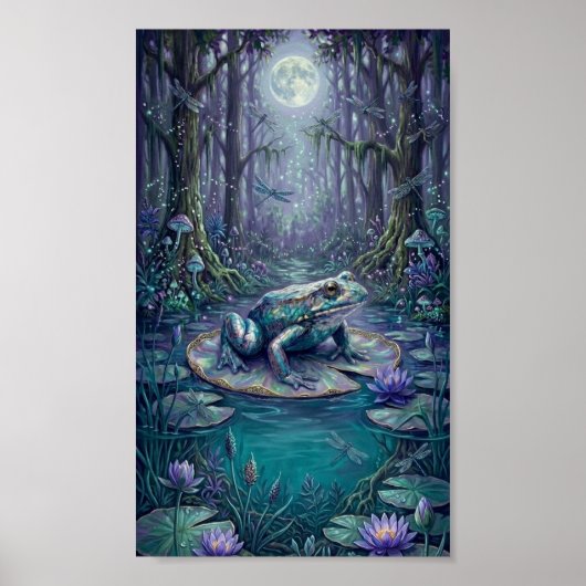 Poster MysticSwampFrog2 (Devant)