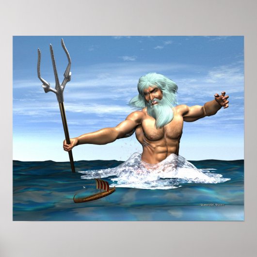 POSTER MYTH - POSIDON (Devant)