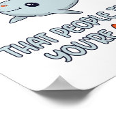 Poster Mythe Narwhal (Coin)