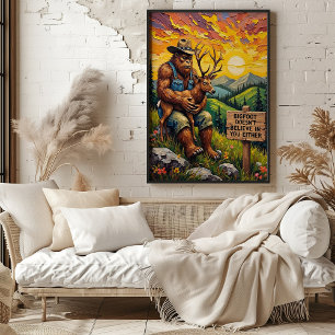 Poster Mythes de la montagne : la douce aventure de Bigfo