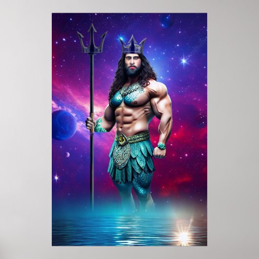 Poster Mythes et légendes : Poseidon (Devant)