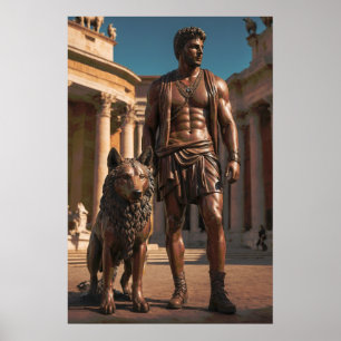 Poster Mythes et légendes : Romulus et Remus