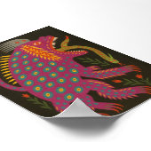 Poster Mythique Créature Folk Art Imprimer (Coin)