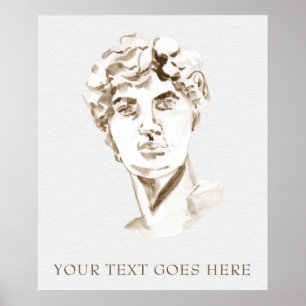 Poster *~* Mythologie DAVID AP45 Grec Dieu Foi