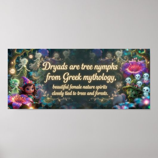 Poster Mythologie grecque (Devant)