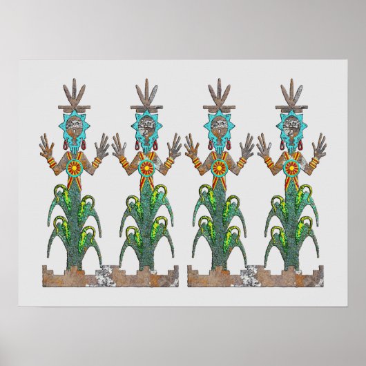 Poster Mythologie navajo (Devant)