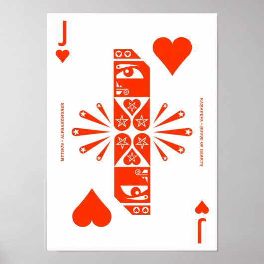 Poster Mythos Kamadeva Jack of Hearts (Devant)