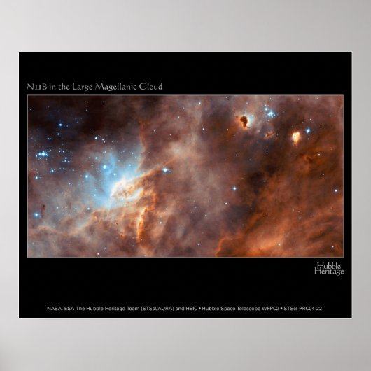 Poster N11BInTheLargeMagellanicCloud-2004 (Devant)