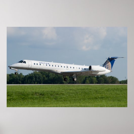POSTER N13958 ERJ-145LR (Devant)
