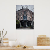 Poster N° 354 rue King Est 1 Version couleur (Cuisine)