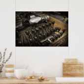 POSTER N° 5 BLICKENSDERFER TYPEWRITER (Cuisine)