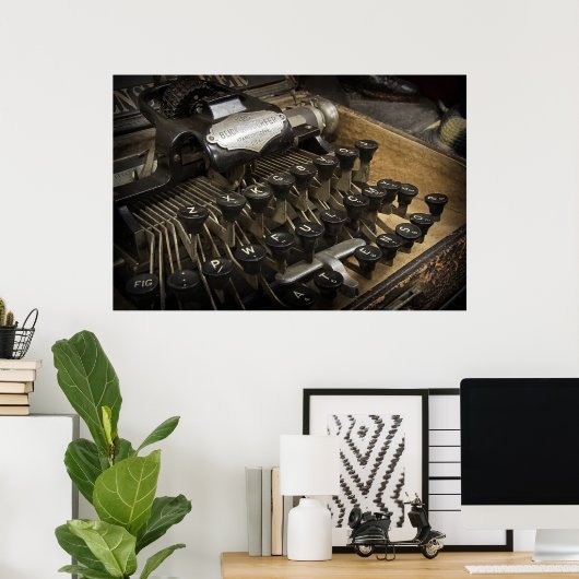 POSTER N° 5 BLICKENSDERFER TYPEWRITER (Bureau à domicile)