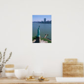 Poster N.A., USA, New York, New York. La Statue (Cuisine)