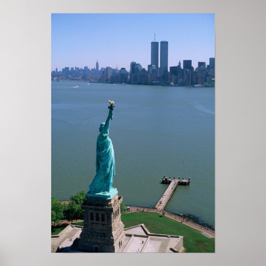 Poster N.A., USA, New York, New York. La Statue (Devant)