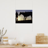 Poster N.A., USA, Oregon, Seneca, Ponderosa Ranch, (Cuisine)