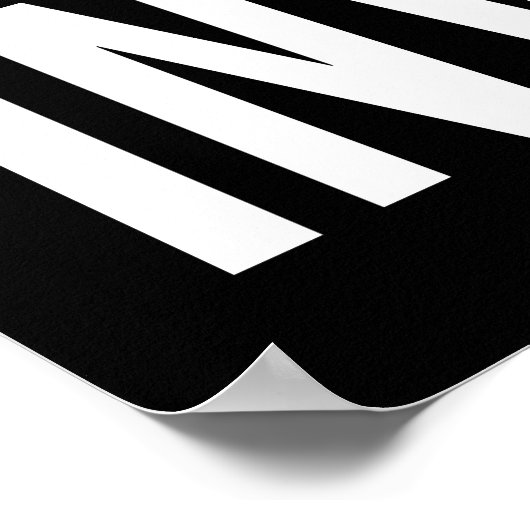 Poster N’attendez pas d’opportunité - Motivation amusante (Coin)