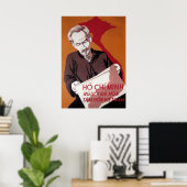 Poster N. VIETNAM - HO CHI MINH - ÂME des VIETNAMIENS (Bureau à domicile)