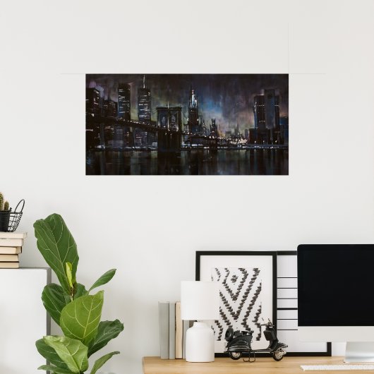 POSTER N.Y.C. (Bureau à domicile)