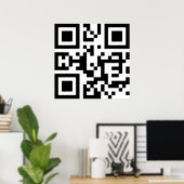 Poster N° Y — Code QR (Bureau à domicile)