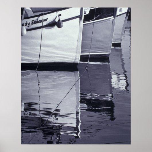 Poster NA, Canada, Nouvelle-Écosse, Digby. Bateaux de pêc (Devant)