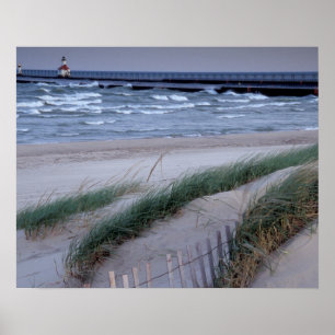 Poster NA, États-Unis, Michigan, Comté de Berrien, St. Jo