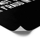 Poster N'A Pas Commis De Fraude Fiscale En 2013 Drôle Pla (Coin)