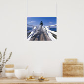 Poster NA, USA, Maine, Port Clyde. Point Marshall 2 (Cuisine)