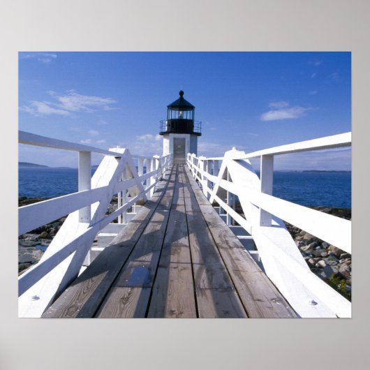 Poster NA, USA, Maine, Port Clyde. Point Marshall 2 (Devant)