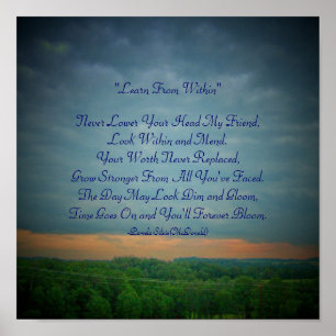 Poster N'abaissez jamais votre tête mon ami…