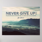 Poster N'abandonne jamais (Devant)