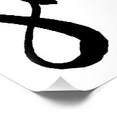 Poster N'Abandonne Jamais Les Choses Qui Vous Rendent Sou (Coin)