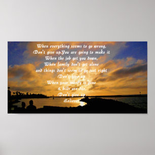 Poster N'abandonne pas !_