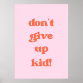 Poster N'abandonne pas l'enfant (Devant)