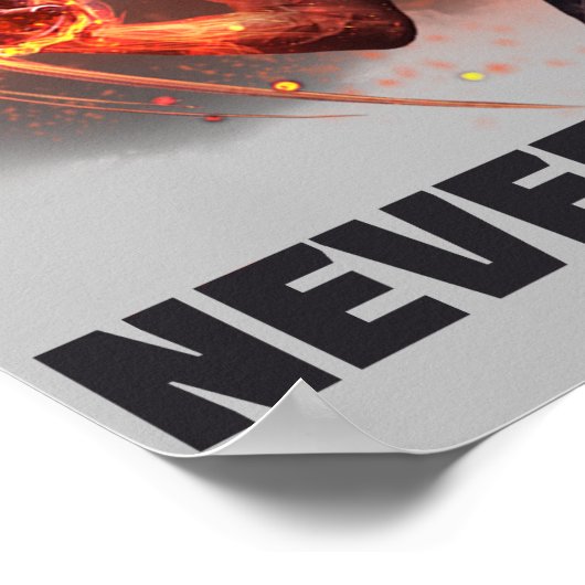 Poster N'abandonnez jamais (Coin)