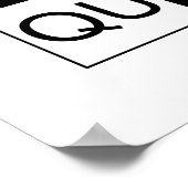 Poster N'abandonnez pas le faire sans cadre (Coin)