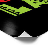 Poster Nacho Avocat moyen Funny Cinco de Mayo (Coin)