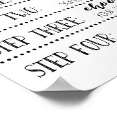 Poster Nacho Bar Sign, Faites vos propres Nachos (Coin)